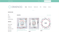Desktop Screenshot of draenogdesign.co.uk